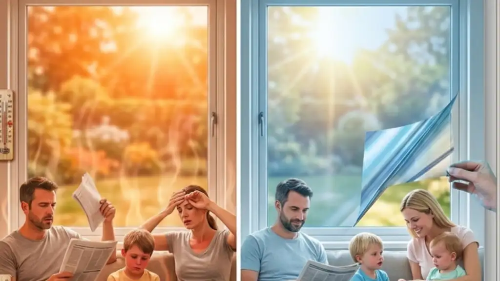 Hővédő ablakfóliák