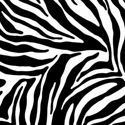 Zebramintás öntapadós tapéta
