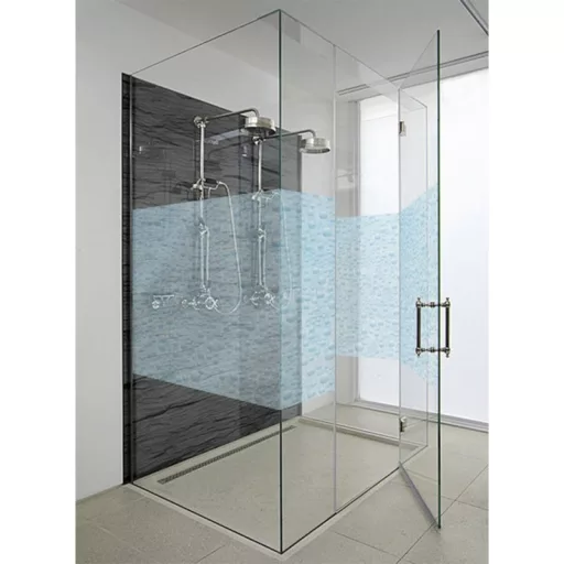 Waterdrop blue öntapadós üvegdekor ablakfólia 45cmx2m