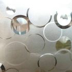 Körök sztatikus üvegdekor ablakfólia 45cmx2m