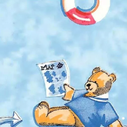 Bears bútorfólia öntapadós tapéta 45cmx15m