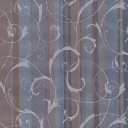Scroll overprint blue grey kékesszürke intarziás öntapadós tapéta