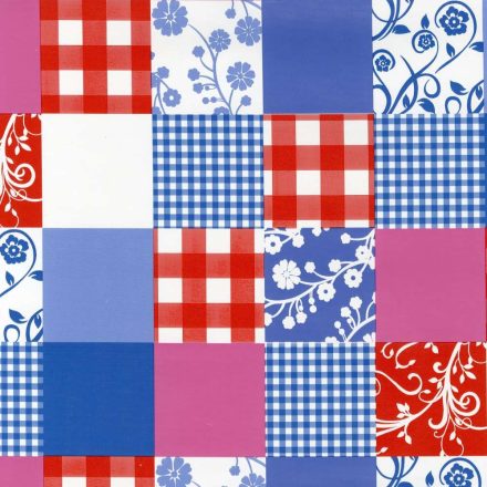 Patchwork bútorfólia öntapadós tapéta