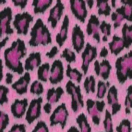 Rózsaszín leopárdmintás öntapadós tapéta