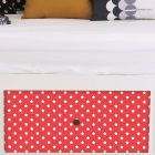 Csillagok piros öntapadós tapéta 45cmx15m