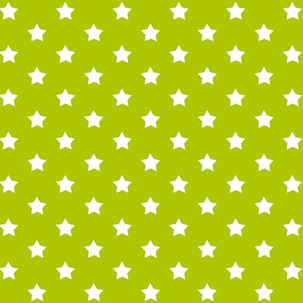 Csillagok zöld öntapadós tapéta 45cmx2m