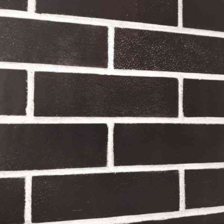 Fekete téglafal öntapadós tapéta