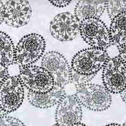 Lace taupe sztatikus üvegfólia