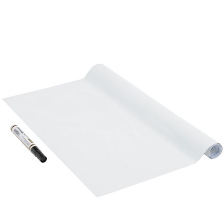 Fehér táblafólia (WHITEBOARD) + 1 Táblafilc 45cm x 1,5m