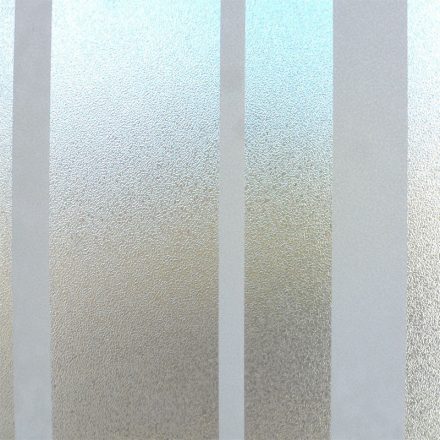Csíkos (STRIPES) belátáscsökkentő  sztatikus ablakfólia 67,5cm x 1,5m