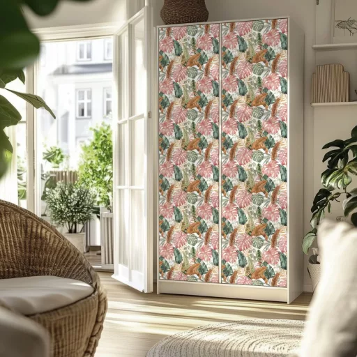 Trópusi Növények Prémium Dekorfólia 45cm x 2m
