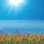 Prémium PANORAMA SPRING FLOWERS sztatikus ablakfólia 67,5cm x 1,5m