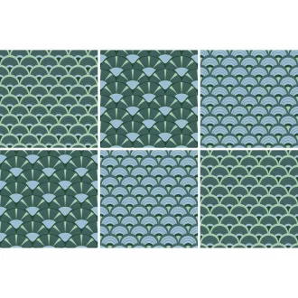 ÖNTAPADÓS CSEMPEMATRICA OBOLUS GREEN 15cm x 15cm 6db