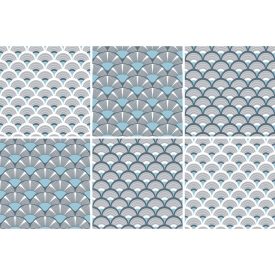 ÖNTAPADÓS CSEMPEMATRICA OBOLUS GREY 15cm x 15cm 6db