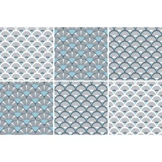 ÖNTAPADÓS CSEMPEMATRICA OBOLUS GREY 15cm x 15cm 6db