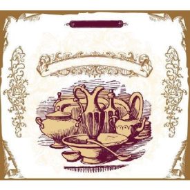 MT064 öntapadós design csempematrica 4db/szett15x15cm