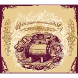 MT067 öntapadós konyhai csempematrica 4db/szett15x15cm