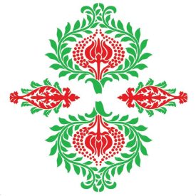 MT168 öntapadós konyhai csempematrica 4db/szett15x15cm