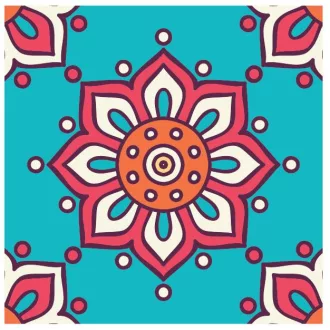 MT196 öntapadós design csempematrica 4db/szett15x15cm