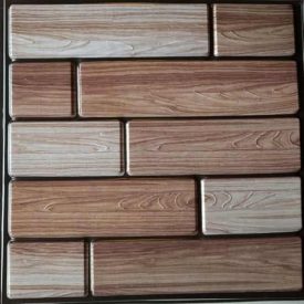 3D falpanel öntapadós deszkarakás 30x30cm