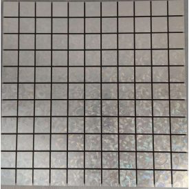 3D csempematrica ezüst színjátszó mozaik 30x30cm