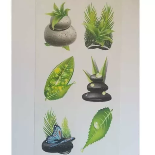 Zen dekorációs falmatrica 32x69cm