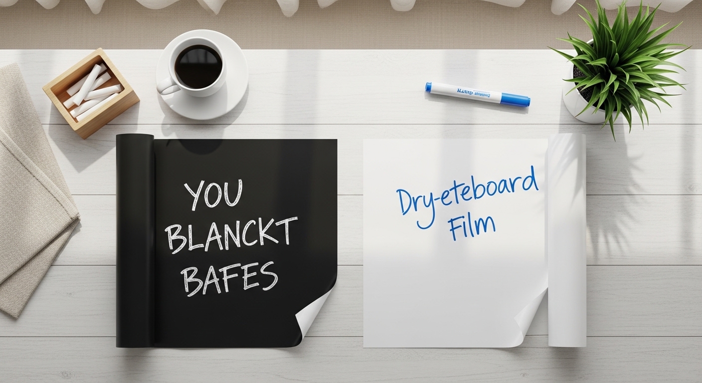 Táblafólia fekete vagy whiteboard? Melyiket válaszd?