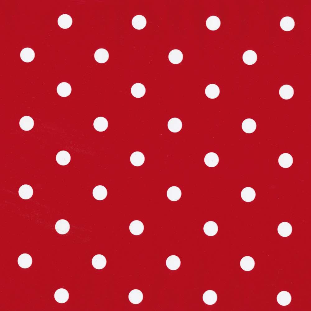 Dots piros öntapadós tapéta 45cmx2m