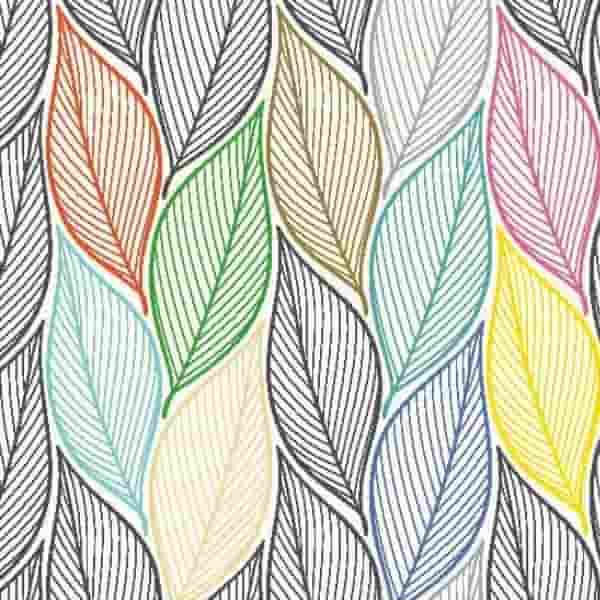 Colorful leaves öntapadós tapéta 45cmx15m