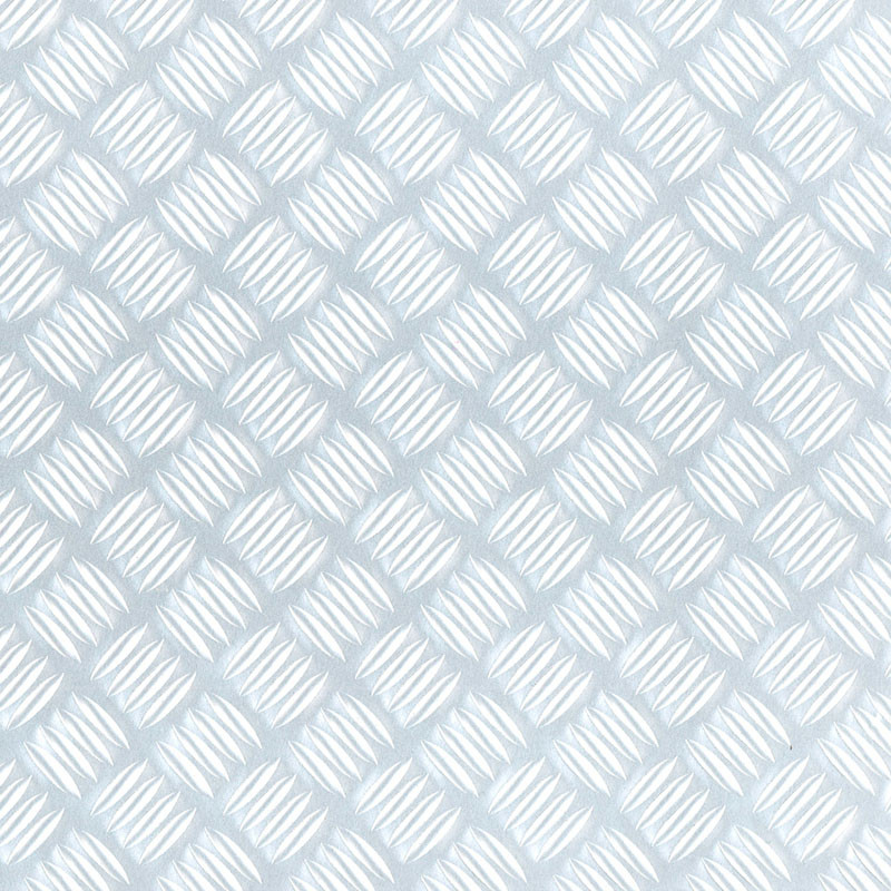 Fehér ezüst padló (RIFFLE) öntapadós tapéta 67,5cm x 1,5m