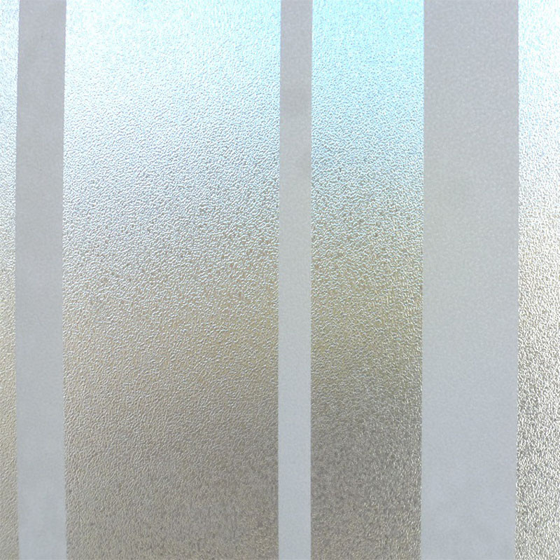 Csíkos (STRIPES) belátáscsökkentő szatikus ablakfólia 45cm x 15m
