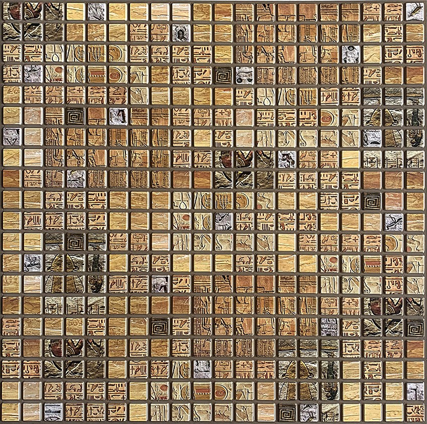 3D falpanel önapadós mozaik alexandria 48x48cm